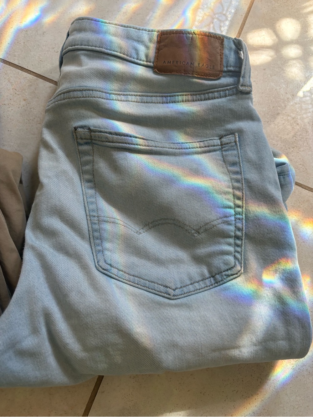 American Eagle Outfitters Slim Men’s Jeans - Light Blue Wash 31x34